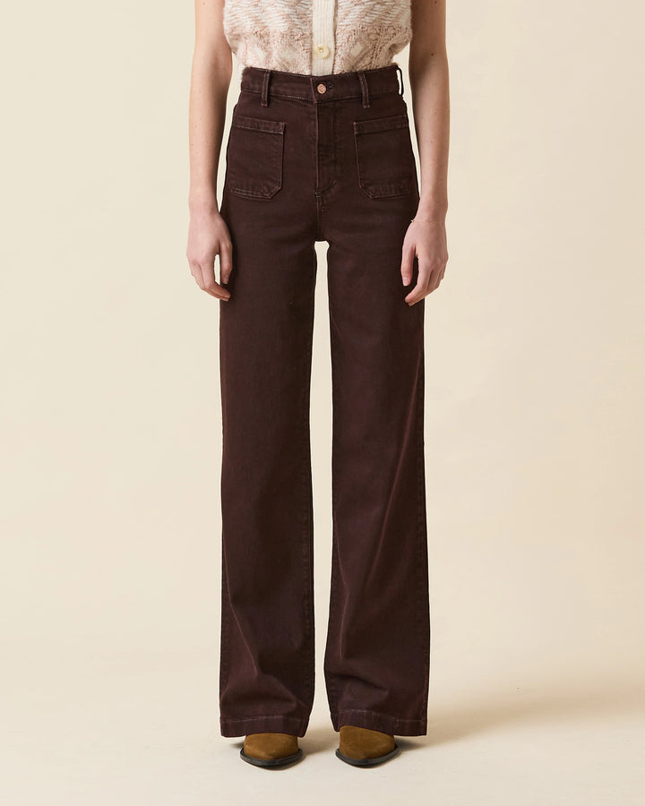 Le Jean - Virginia Wide Leg in Cocoa