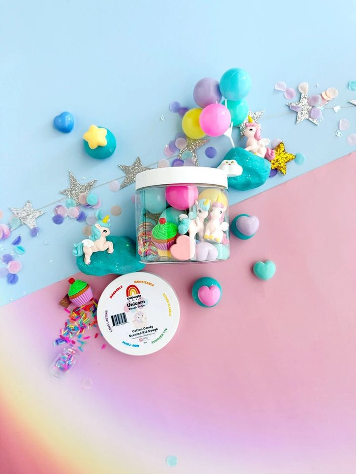 Earth Grown KidDoughs - Kid Dough-To-Go Kit in Unicorn