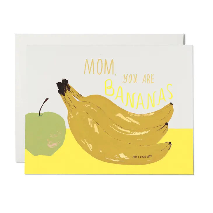 Red Cap Cards - You Are Bananas Mother's Day Card