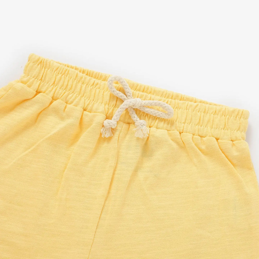 Indy Baby - Matching Summer Set in Lemon