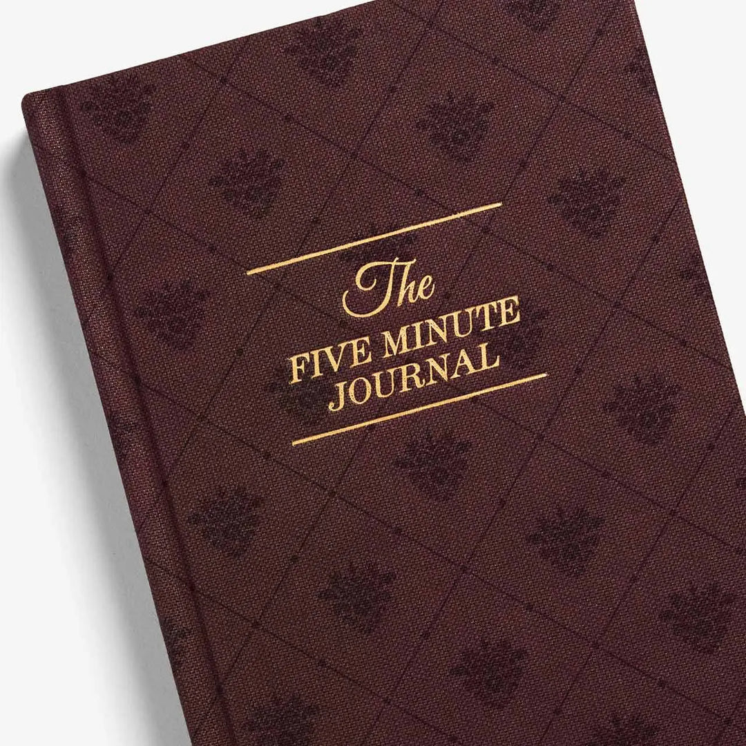 The Five Minute Journal in Mocha Lace