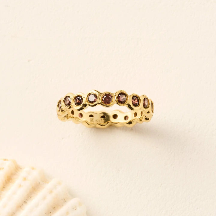 Agapée – Amélia II Brown Ring