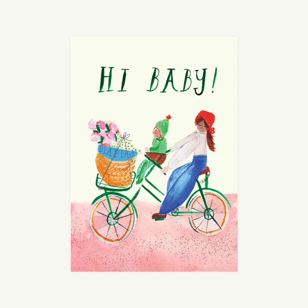 Mr.Boddington's Studio - Hi Baby! Welcome Card