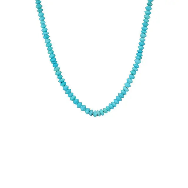 Jurate – Sidekick Beaded Necklace in Turquoise