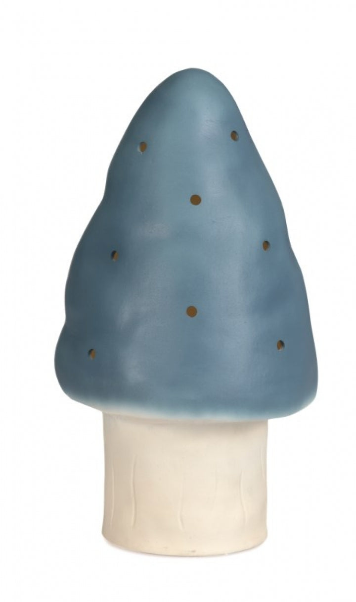 Mushroom Lamp in Jean
