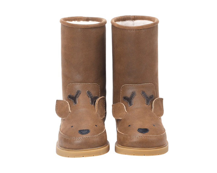 Donsje – Wadudu Boots in Stag Chestnut Leather