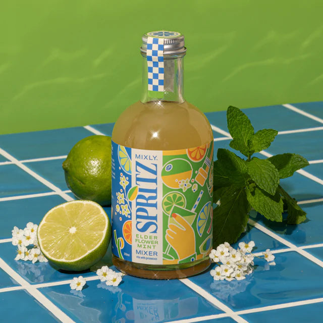 Mixly – Elderflower Mint Spritz Mixer