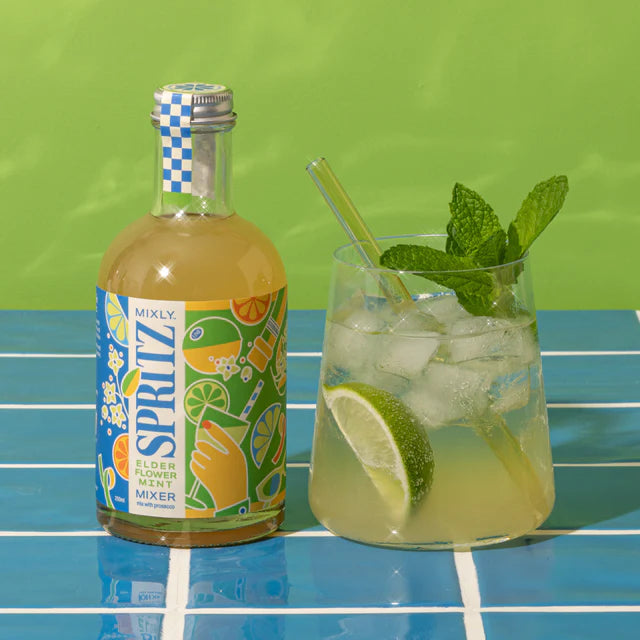 Mixly – Elderflower Mint Spritz Mixer