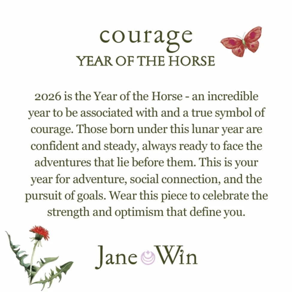 Jane Winchester - 'Courage' Year of the Horse Bracelet