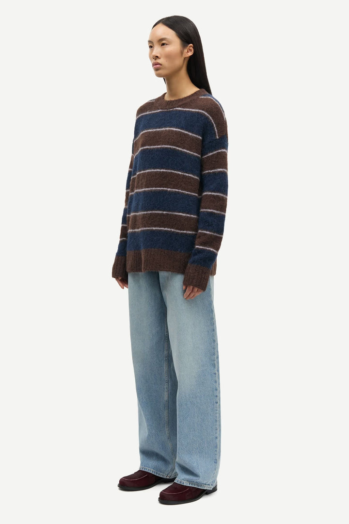 Samsoe Samsoe - Sajeanne Sweater in Black Coffee