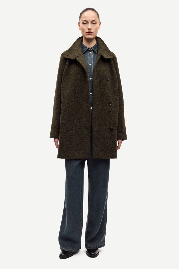 Samsoe Samsoe – Sahanne Jacket in Deep Forest