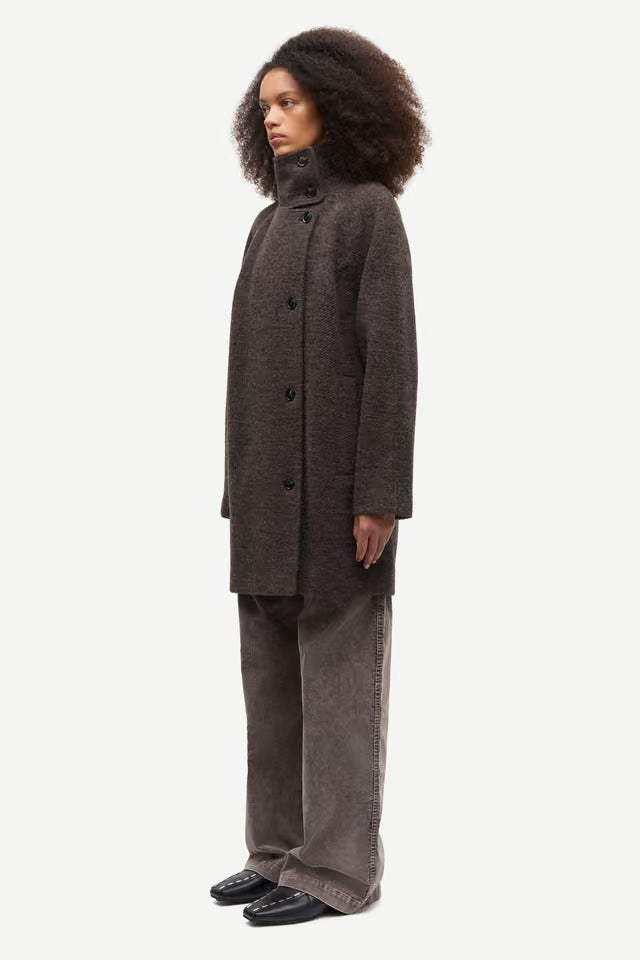 Samsoe Samsoe – Sahanne Jacket in Mulch Melange