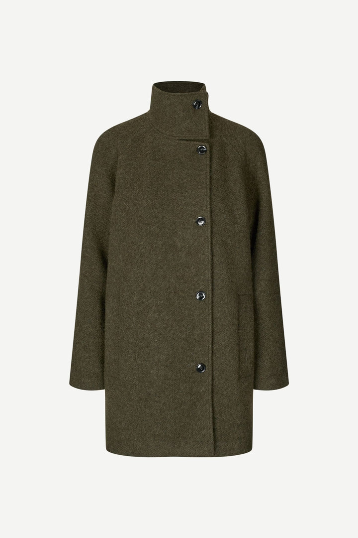 Samsoe Samsoe – Sahanne Jacket in Deep Forest