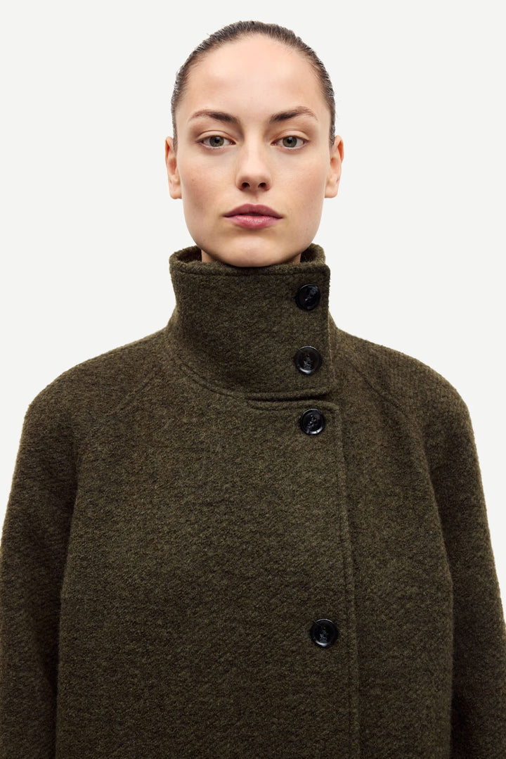 Samsoe Samsoe – Sahanne Jacket in Deep Forest