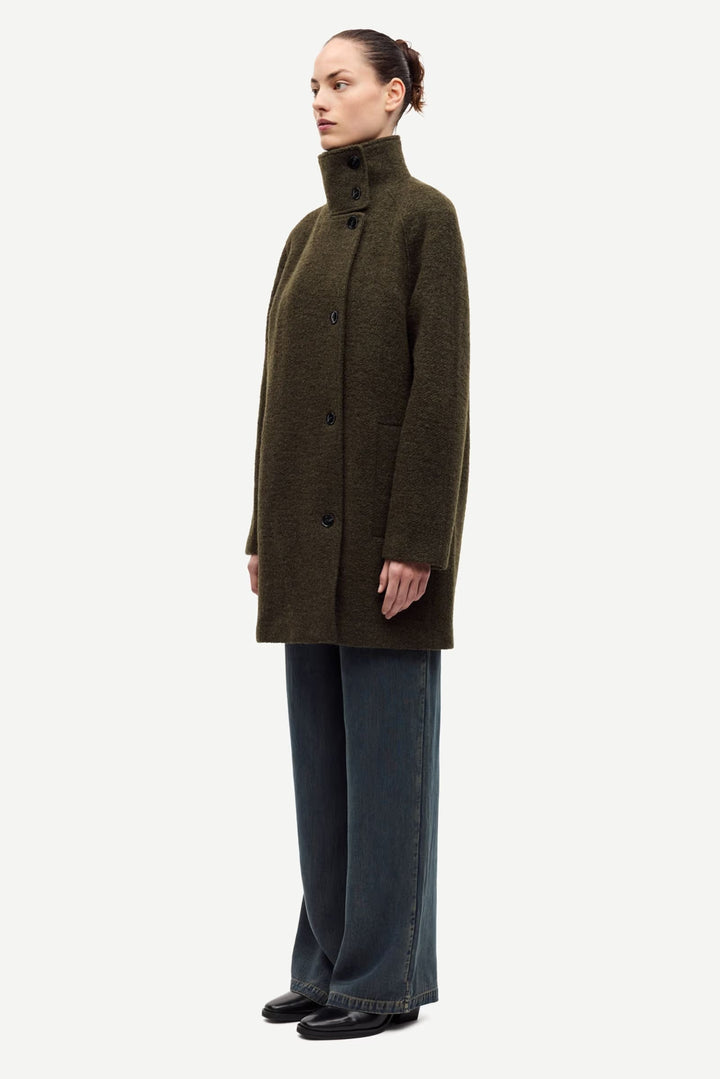 Samsoe Samsoe – Sahanne Jacket in Deep Forest