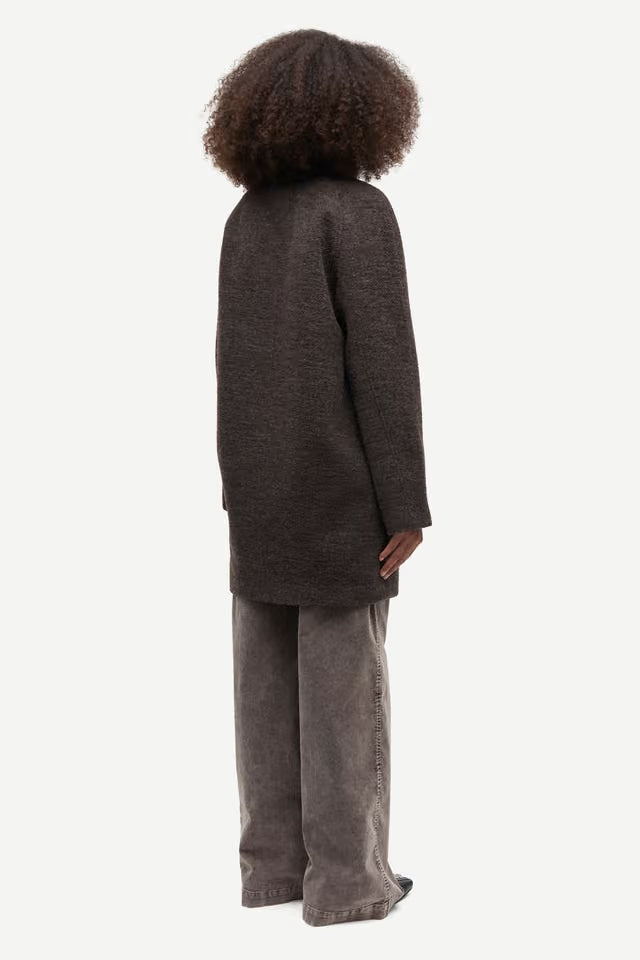 Samsoe Samsoe – Sahanne Jacket in Mulch Melange
