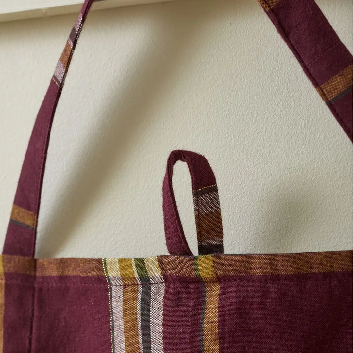 Kitchen Apron in Enchanted Forest Plaid