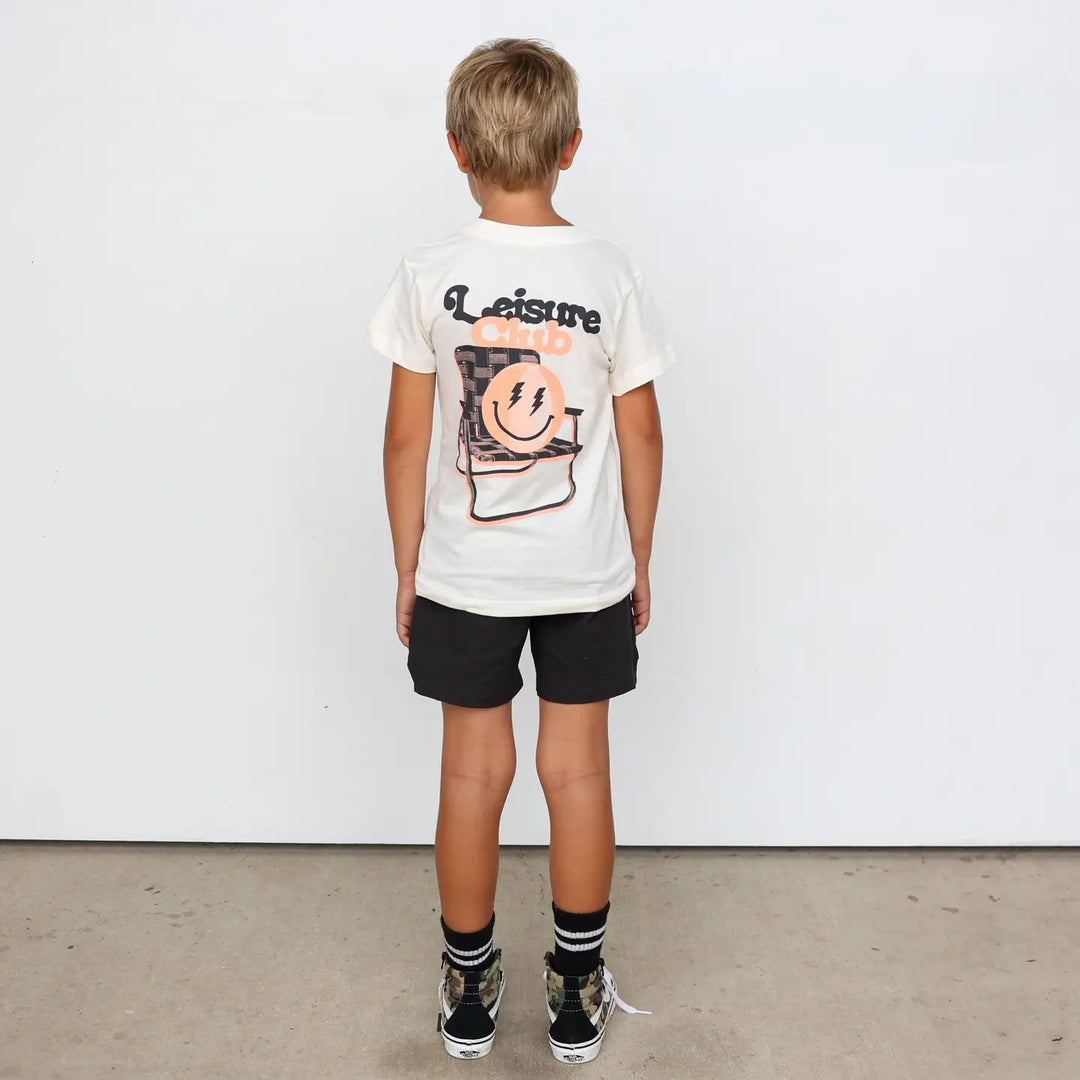 Tiny Whales – Vibe Check Shorts in Vintage Black
