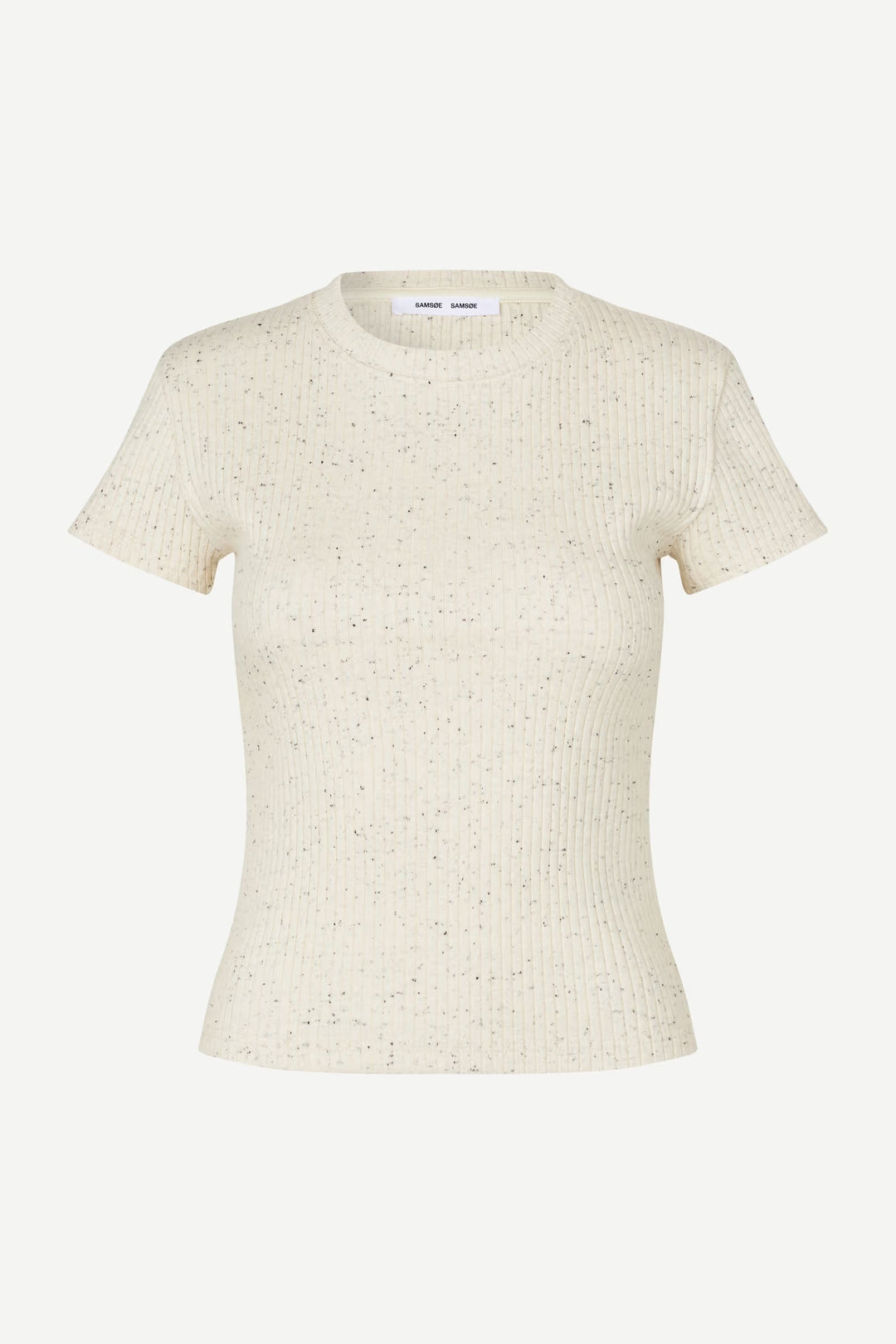 Samsoe Samsoe - Sanell Tshirt in Egret Melange
