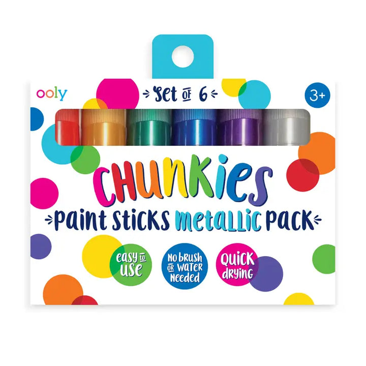 Ooly – Chunkies Paint Sticks in Metallic