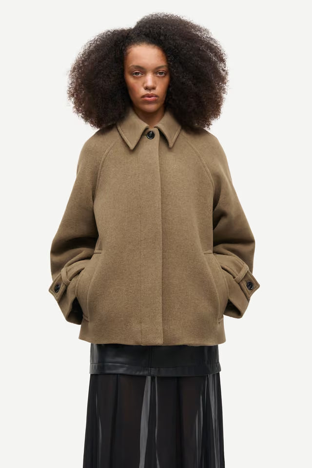 Samsoe Samsoe – Saalmy Jacket in Camel