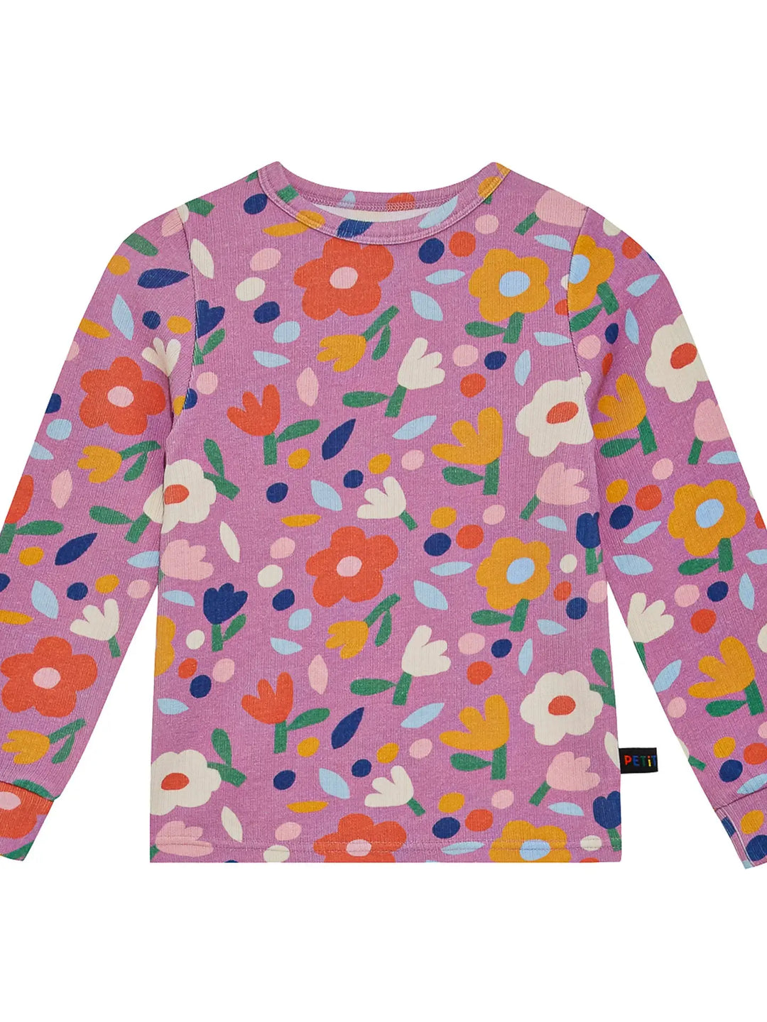 Petit Stella - Flower Garden Pima Blend Pajama Set