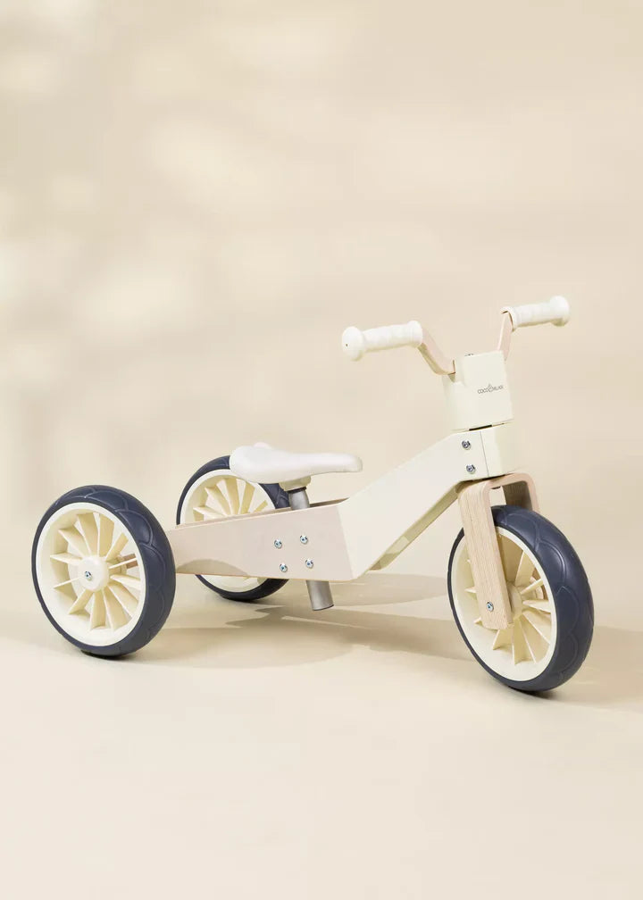 Coco Village - Wooden Balance Bike 3 in 1 in Foam