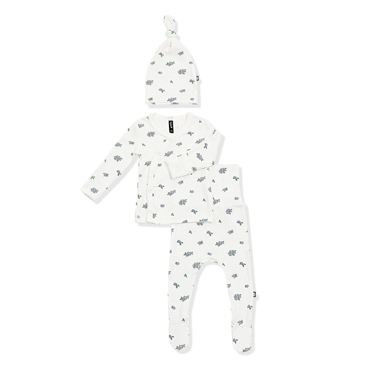 Kyte Baby - Pointelle Take Me Home Set with Cap in Spray Rose