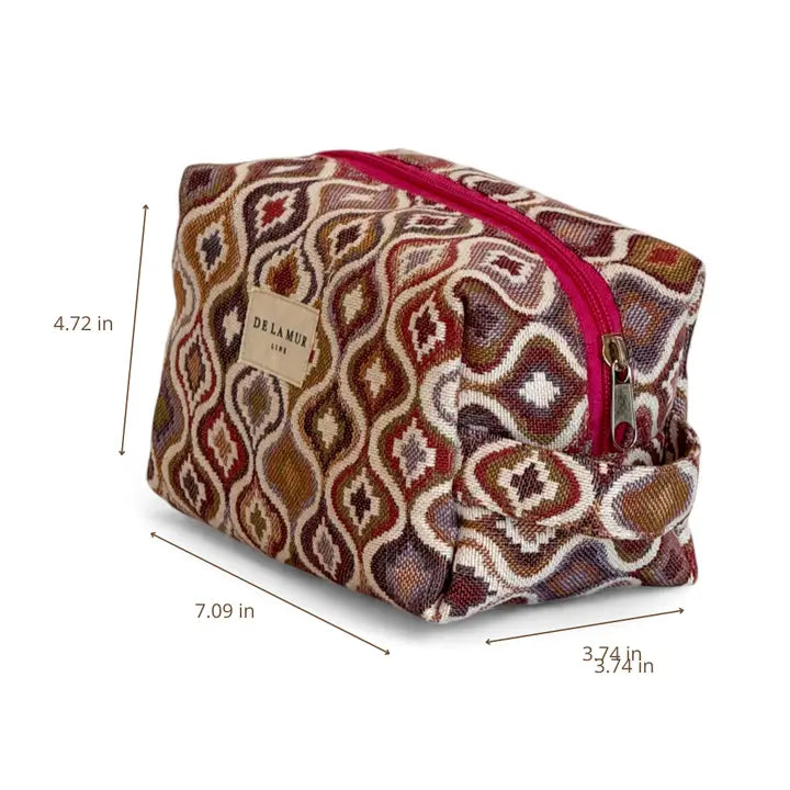 De La Mur Lines - Squared Makeup Bag in Onda