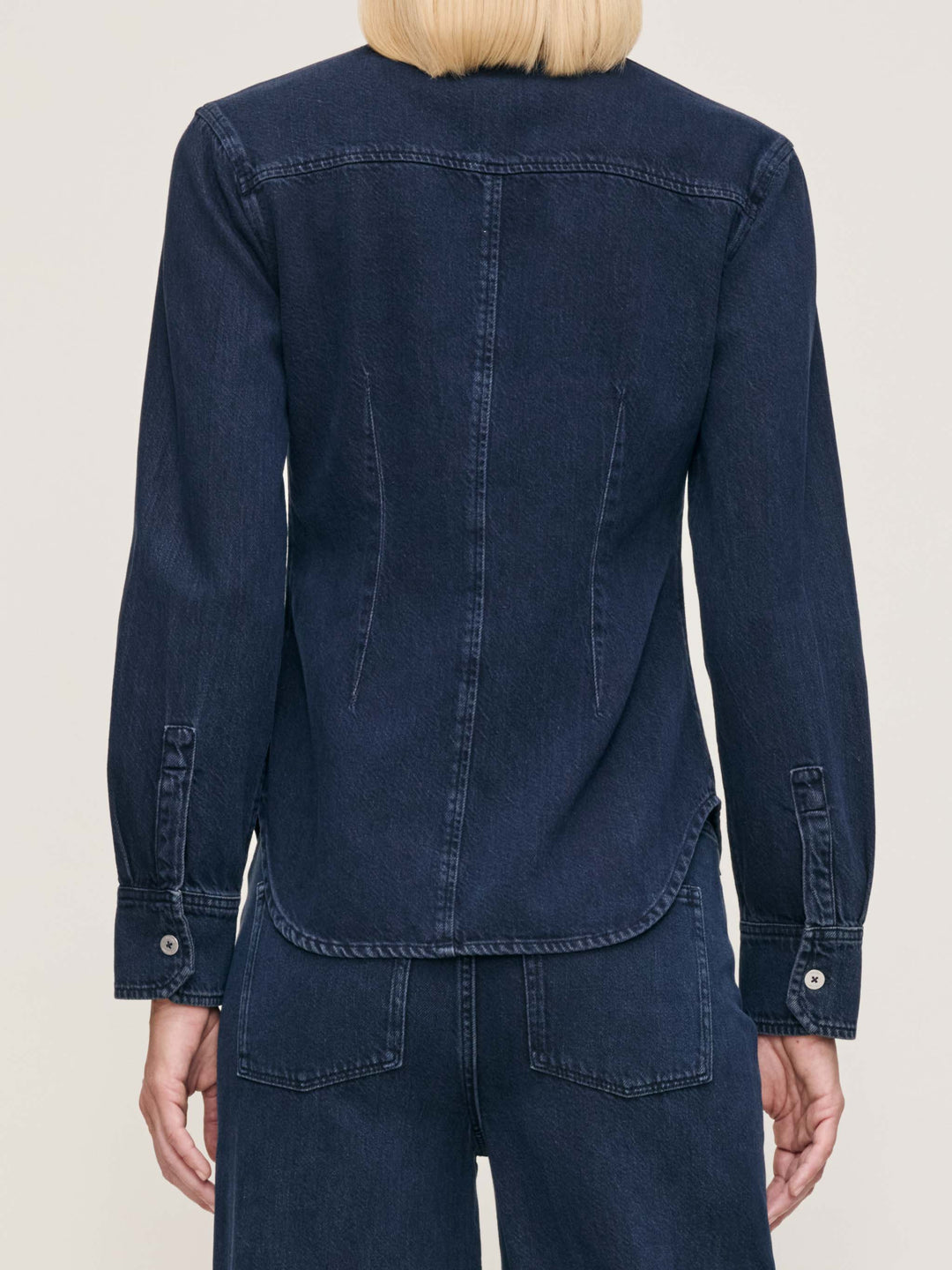 DL 1961 - Ines Denim Shirt in Crater Lake