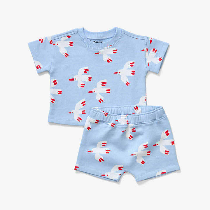 Lewis – Baby Play Set in Bird and Sky
