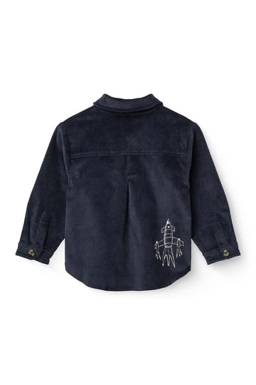 Copenhagen Colors- Corduroy Overshirt W Embroidery