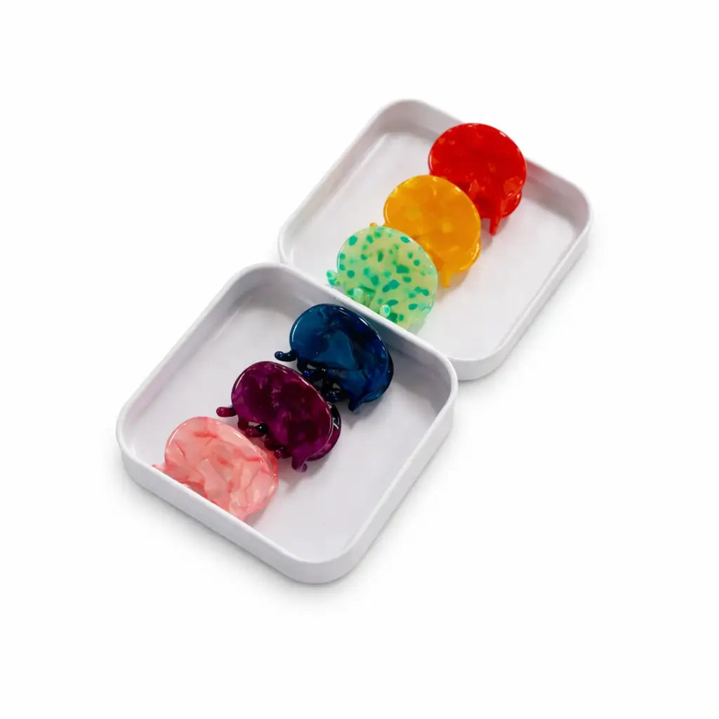 MackBecks - Jelly Bean Mini Hair Claw Clip Set