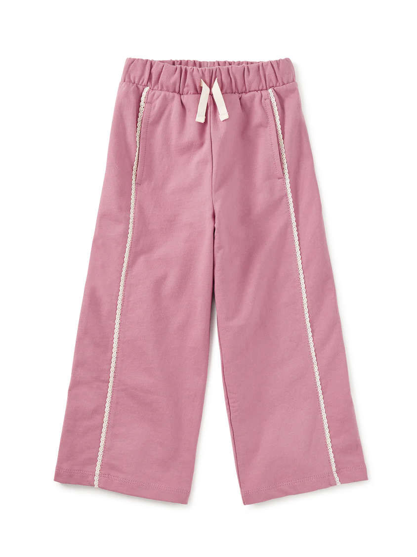 Tea Collection – Lace Trim Track Pants