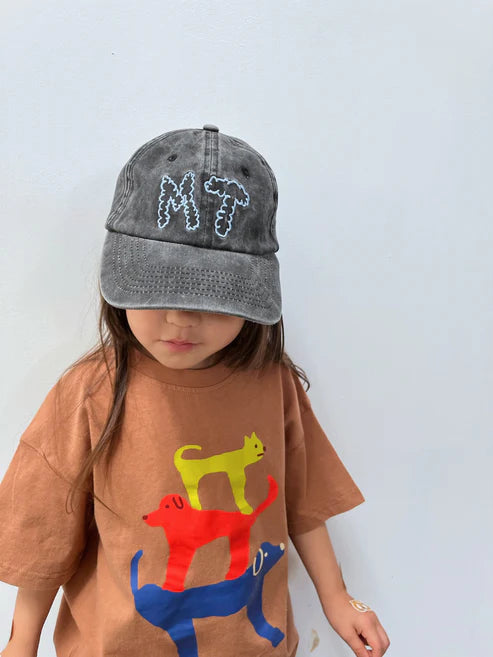 Milk Teeth – MT Dad Cap in Charcoal