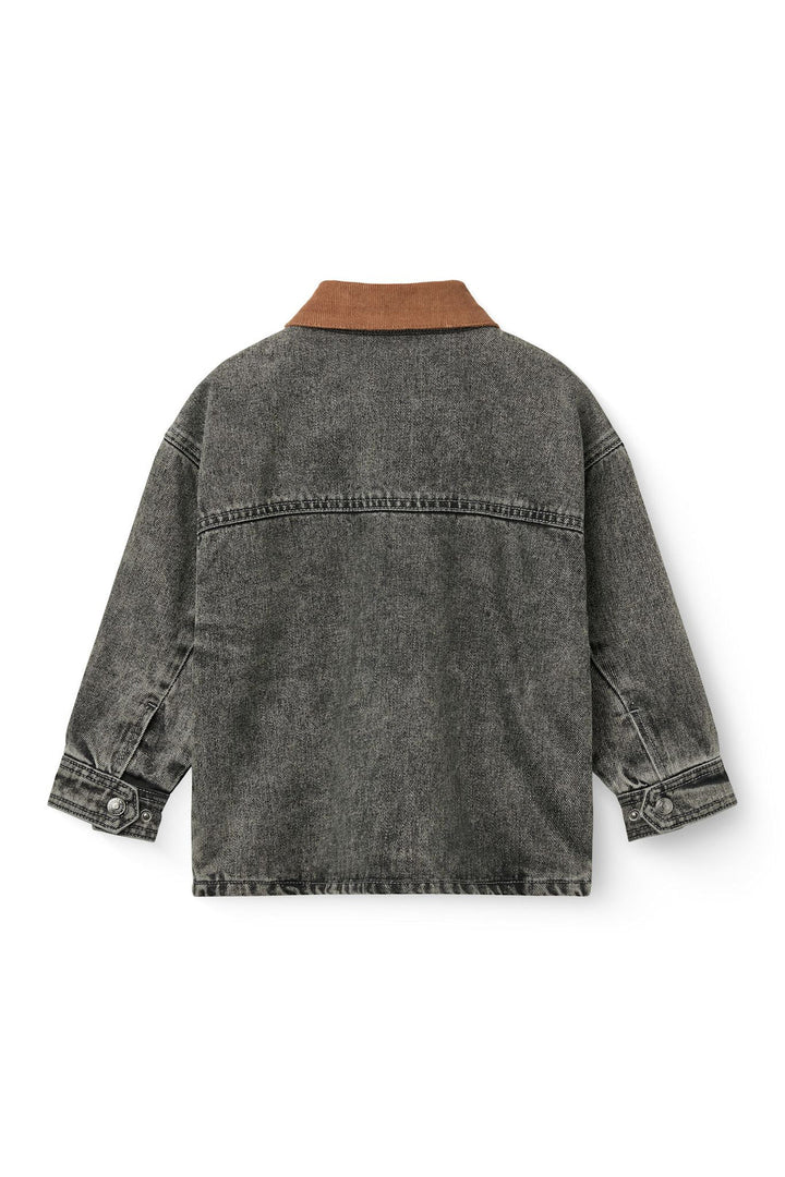 Copenhagen Colors- Denim Jacket W Corduroy Collar