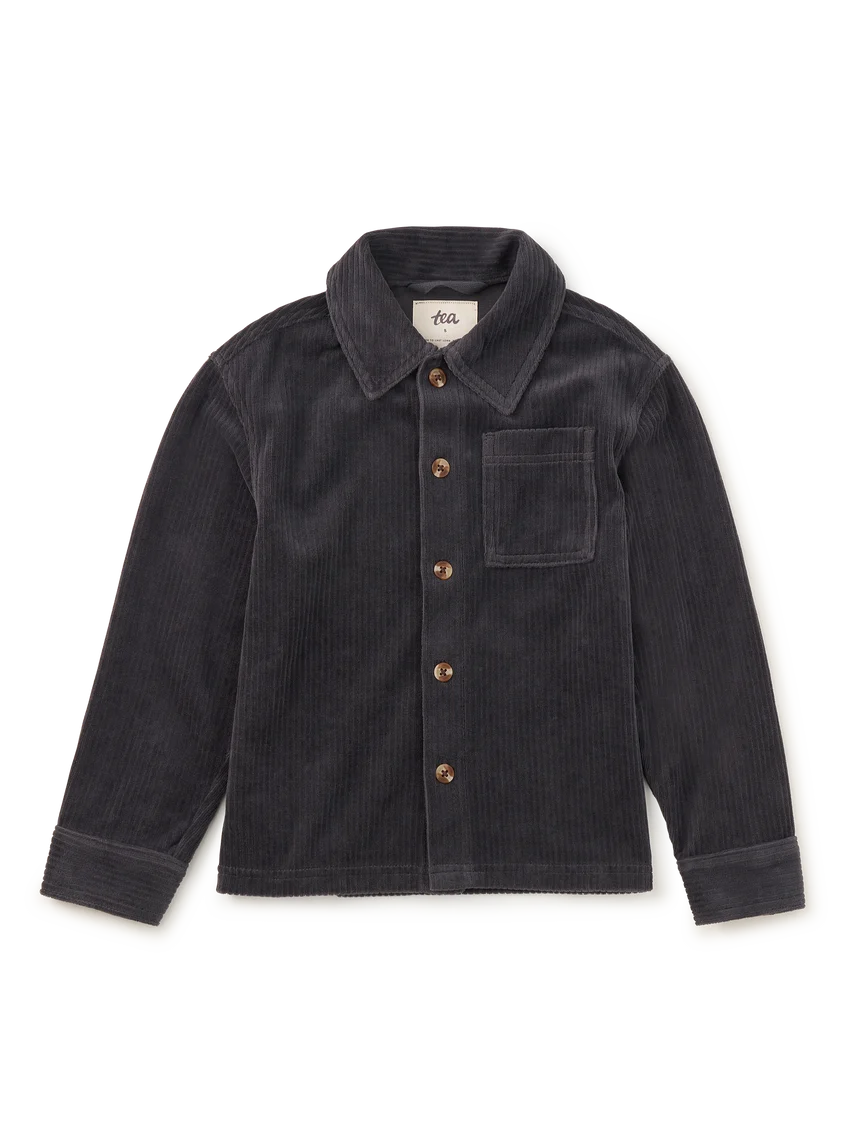 Tea Collection – Corded Velour Shacked in Pepper
