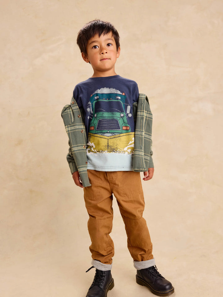 Tea Collection – Cozy Does it Lined Pants in Acorn