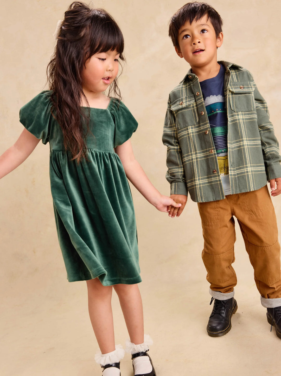 Tea Collection – Cozy Does it Lined Pants in Acorn