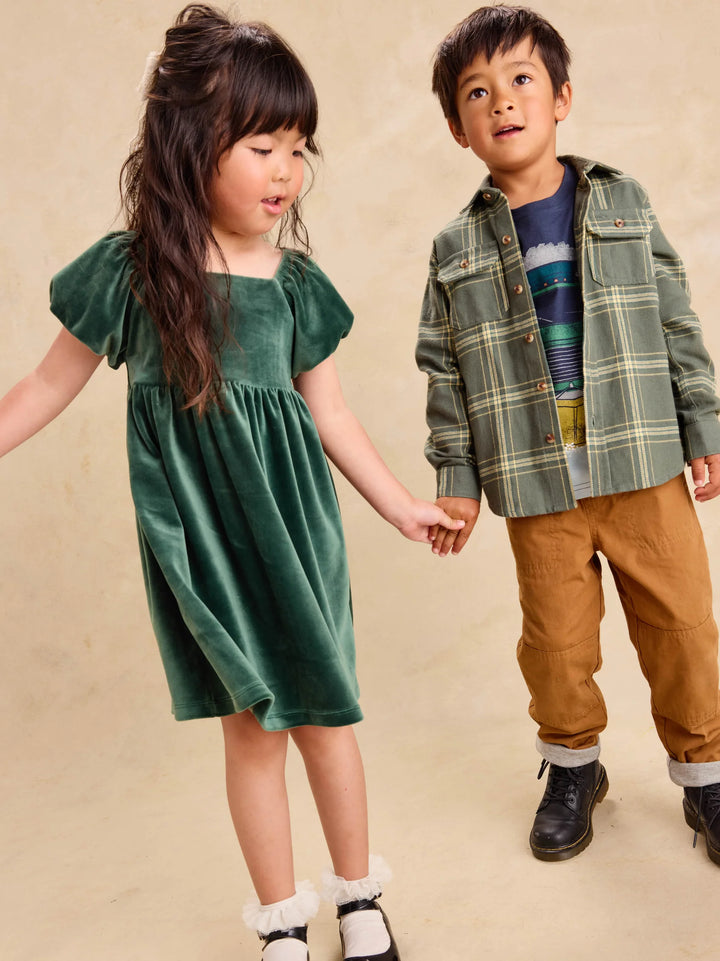 Tea Collection – Cozy Does it Lined Pants in Acorn