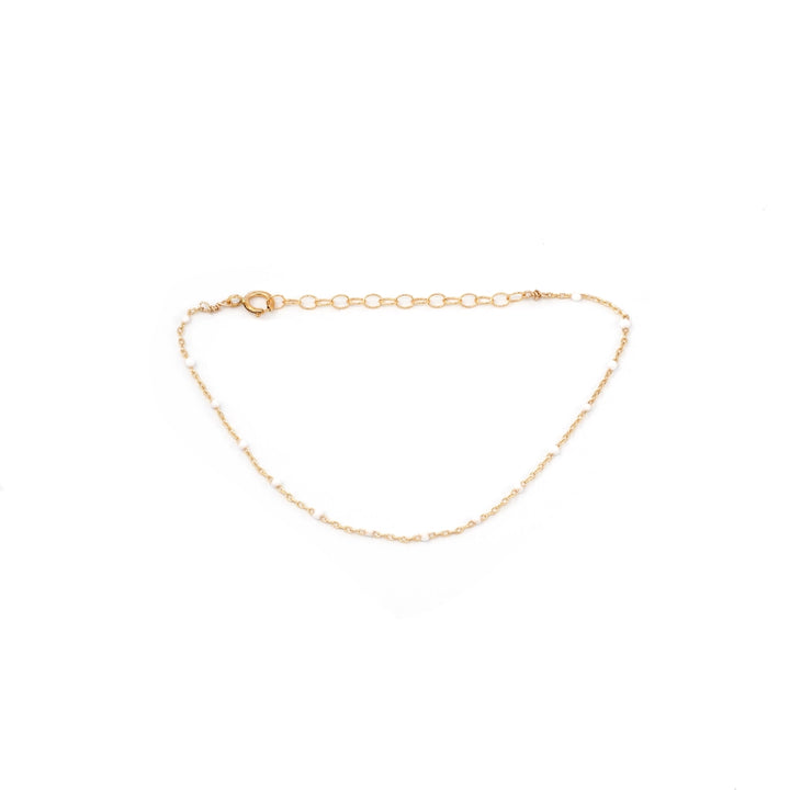 May Martin – Enamel and Gold Bracelet