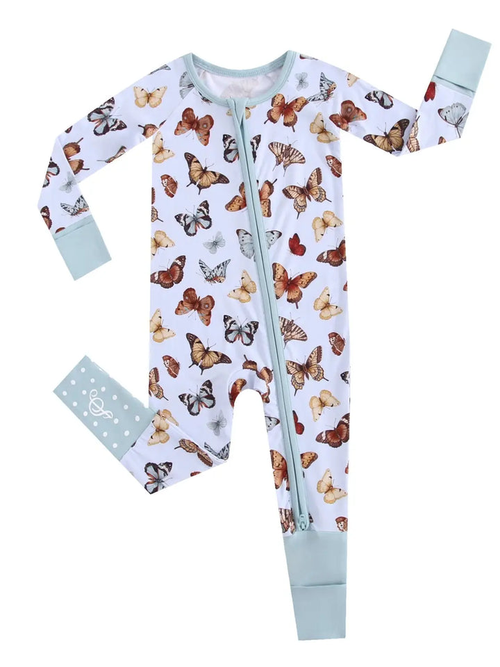 Jammie Session – Butterfly Kisses Bamboo Romper
