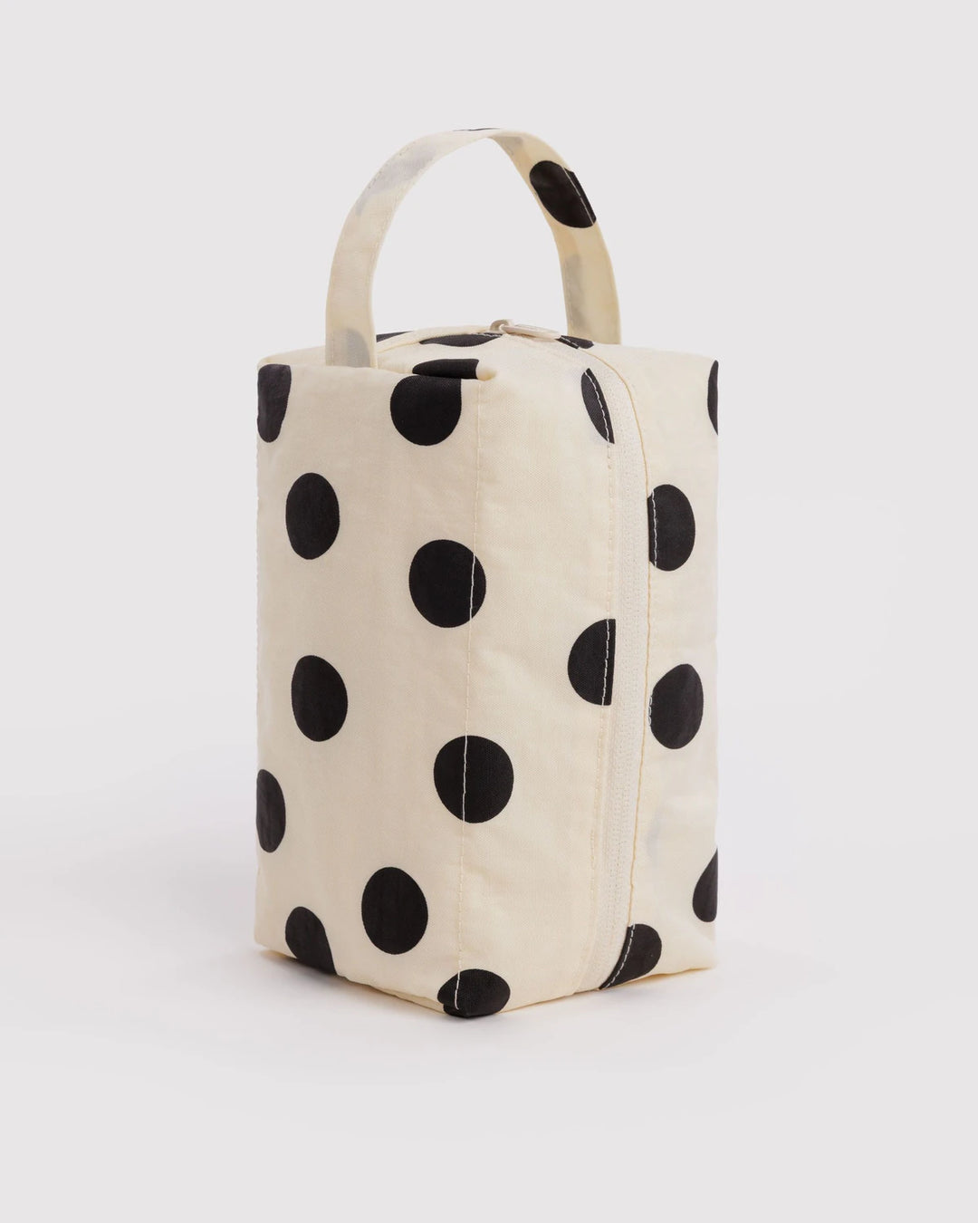 Baggu – Dopp Kit in Black and Cream Polka Dot