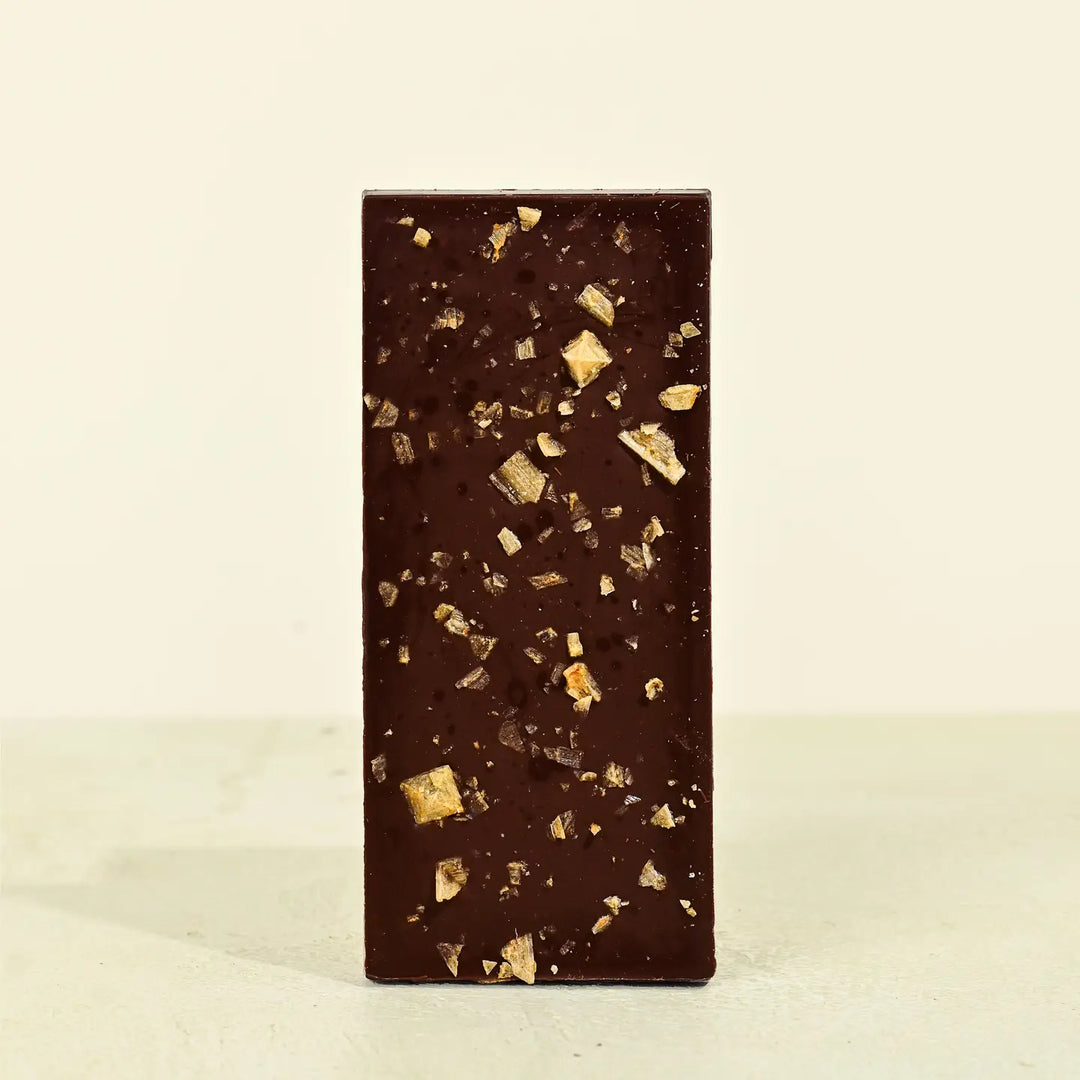 Seahorse Chocolate - Flaky Sea Salt 70% Dark Vegan Chocolate Bar