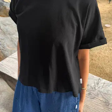 Le Bon Shoppe - Vintage Fille Tee in Black