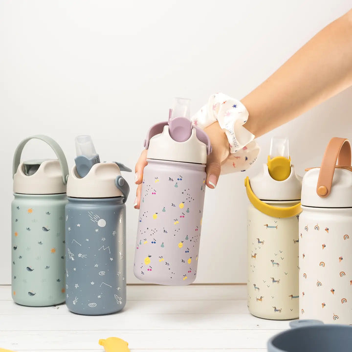 The Cotton Cloud – Insulated Stainless Steel Kids Bottle in Fruity