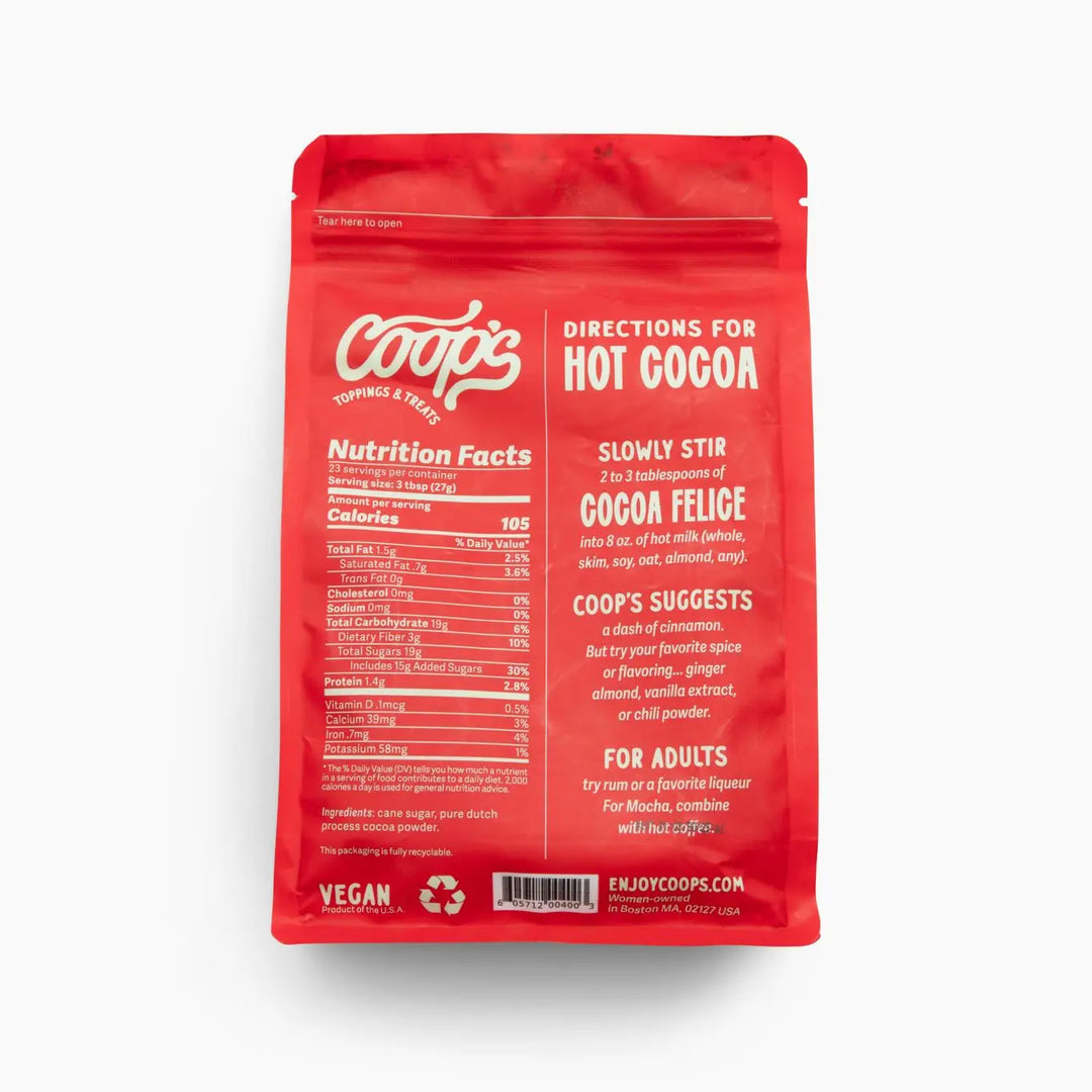 Coop's – Cocoa Felice Hot Chocolate