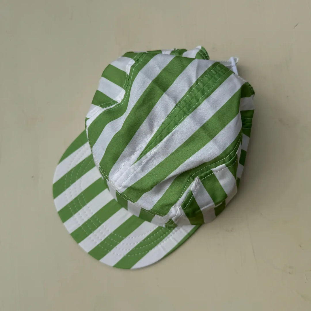 Twill & Pine – Kid's Five-Pane Hat in Vintage Stripe