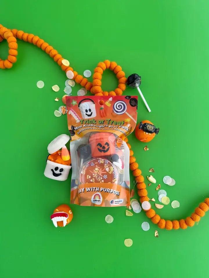 Earth Grown KidDoughs - Trick or Treat Halloween Mini Dough-To-Go