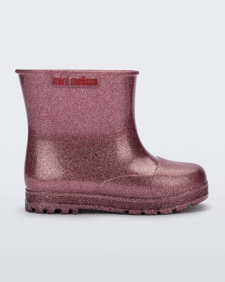 Mini Melissa – Glitter Pink Welly